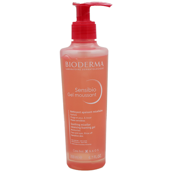 Bioderma Sensibio Gel Moussant Cleanser For Sensitive Skin 200ml image number 0