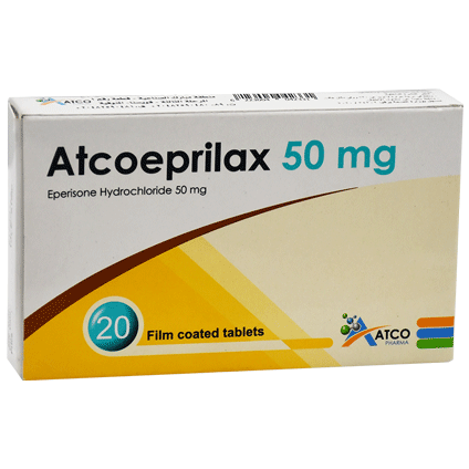 Atcoeprilax 50mg 20 Film Coated Tablet image number 0