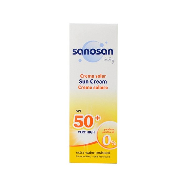Sanosan (Baby )Sun Cream (SPF50 +) Very High 75ml image number 0