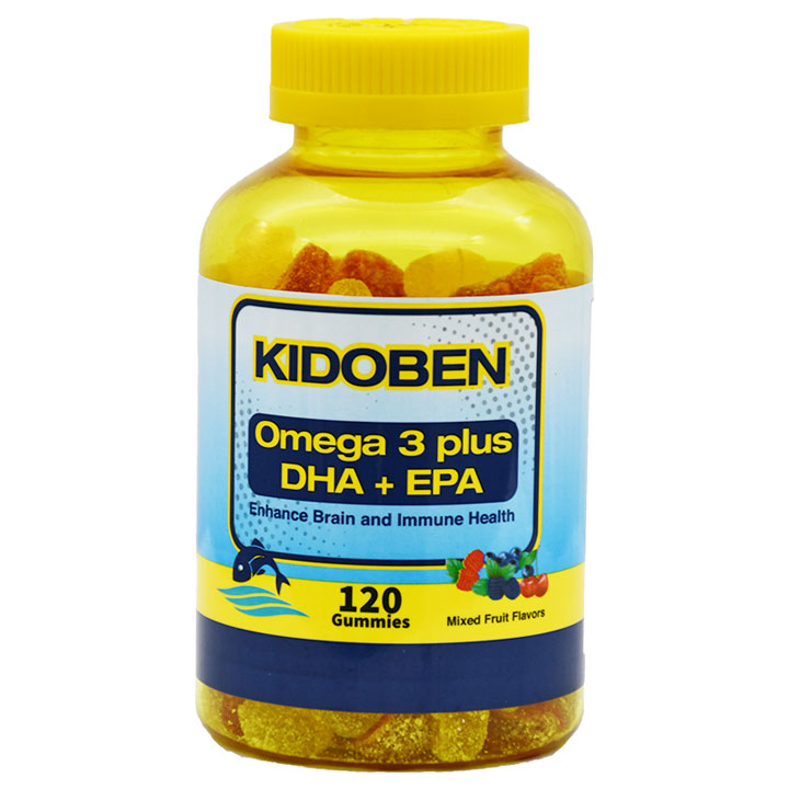Kidoben Omega 3 Plus (DHA+EPA) 120 Gummies image number 0