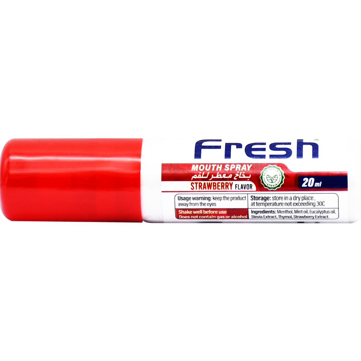Fresh Strawberry Flavor Mouth Spray 20 ml image number 0