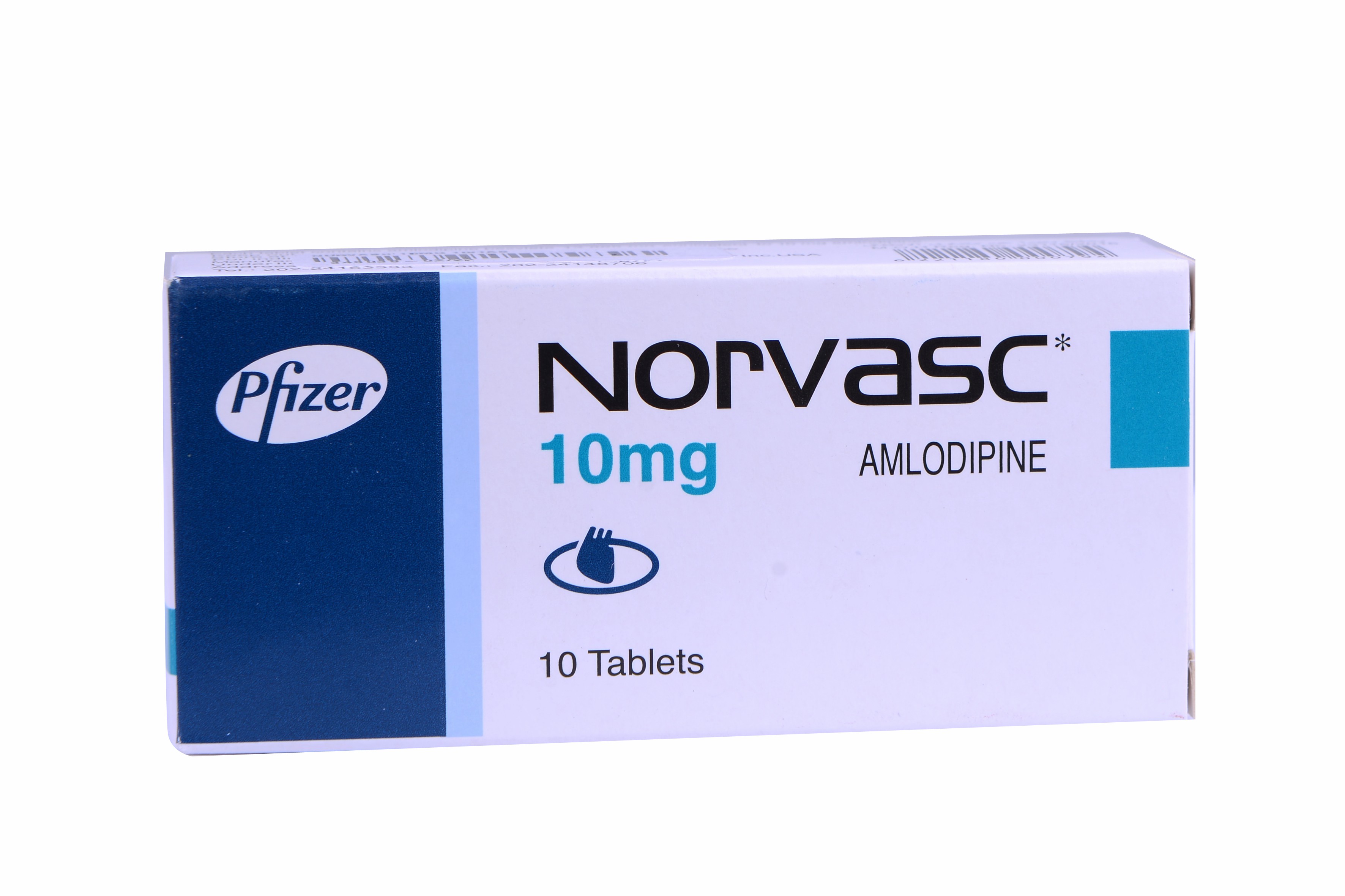 Norvasc 10mg 10 Tablet image number 0
