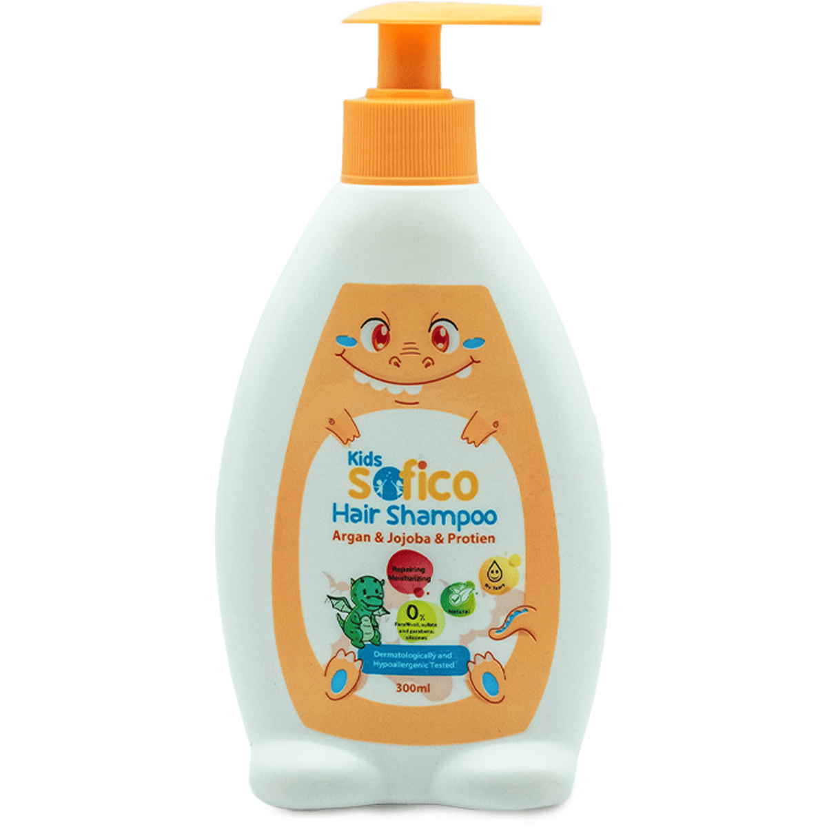 Sofico Kids Hair Shampoo With Argan and Jojoba 300ml image number 0