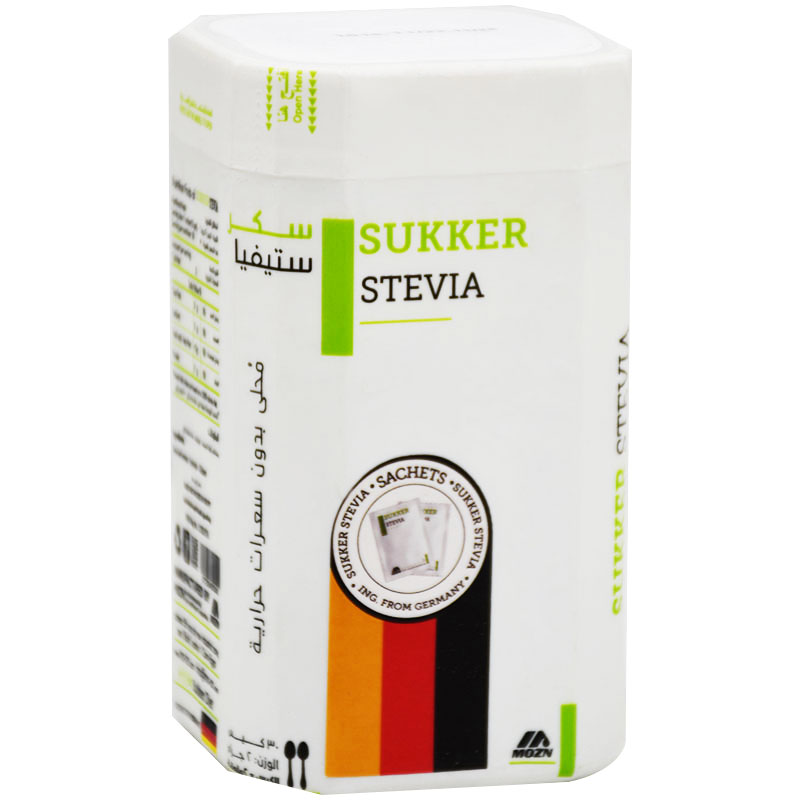 Sukker Stevia Zero Calorie Sweetener (2gm/Sachet) 30 Sachet image number 0