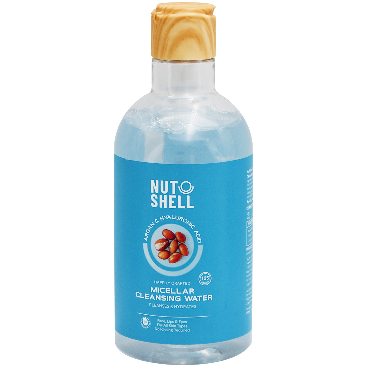Nut Shell Argan and Hyaluronic Micellar Cleansing Water 250 ml image number 0