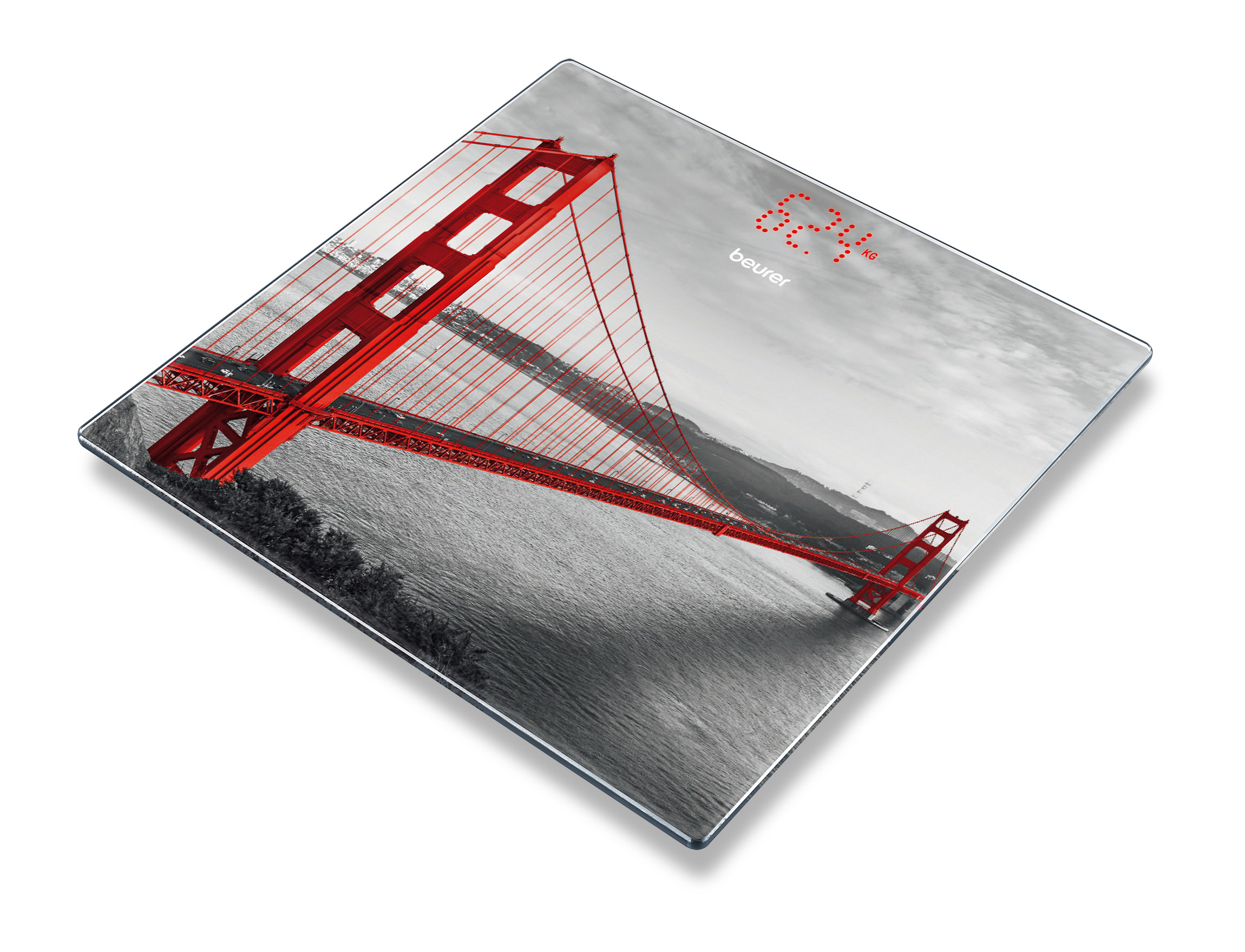 Beurer Digital Glass Scale San Francisco 180Kg/GS215 image number 0