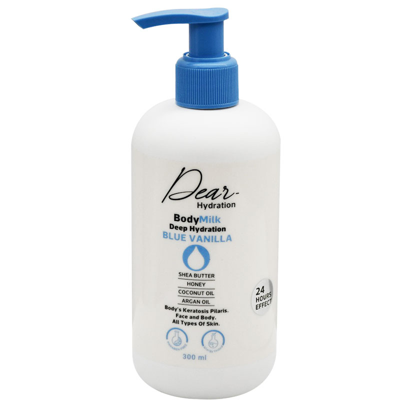 Dear Hydration Body Milk Blue Vanilla 300ml image number 0