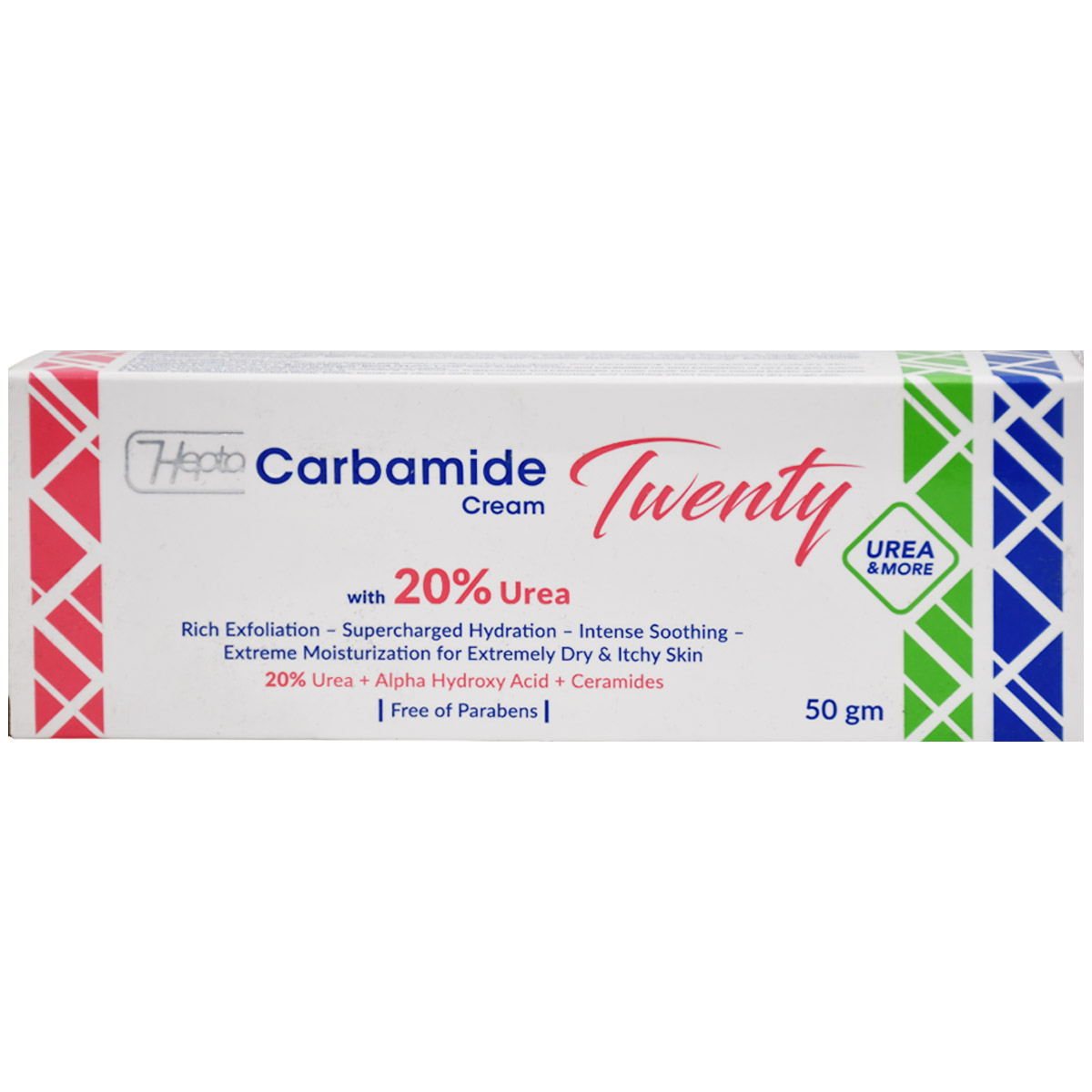 Hepta Carbamide Twenty 20% Urea Cream 50 gm image number 0