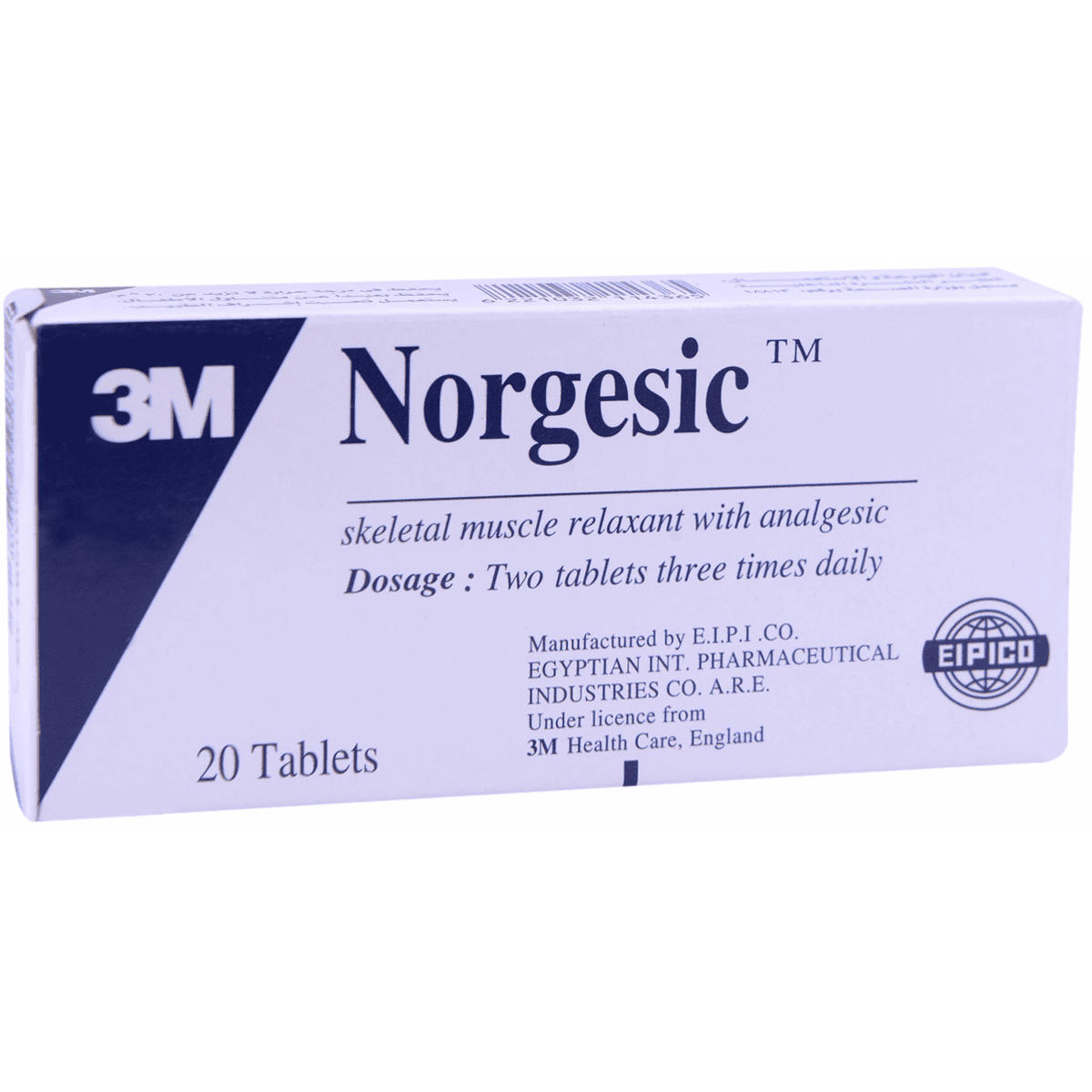 Norgesic 35Mg/450Mg 20 Tablet image number 0