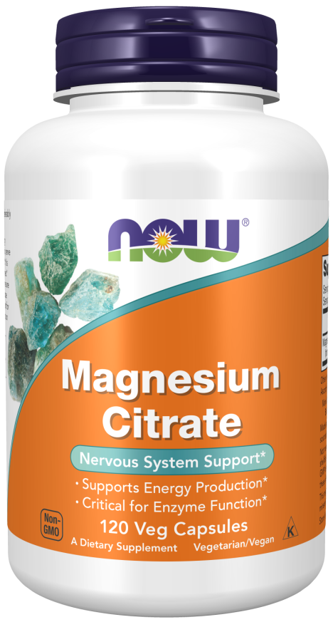 Now Magnesium Citrate 120 Capsule image number 0