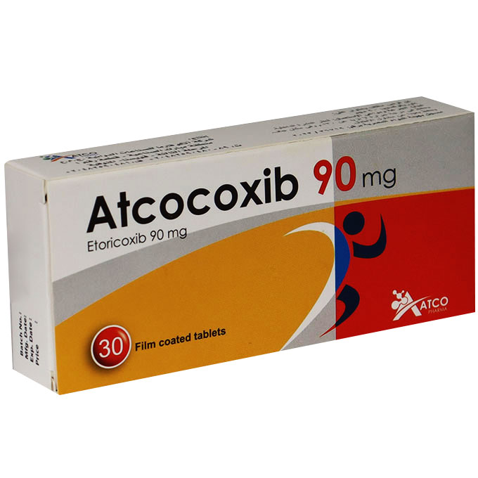 Atcocoxib 90mg 30 Film Coated Tablets image number 0