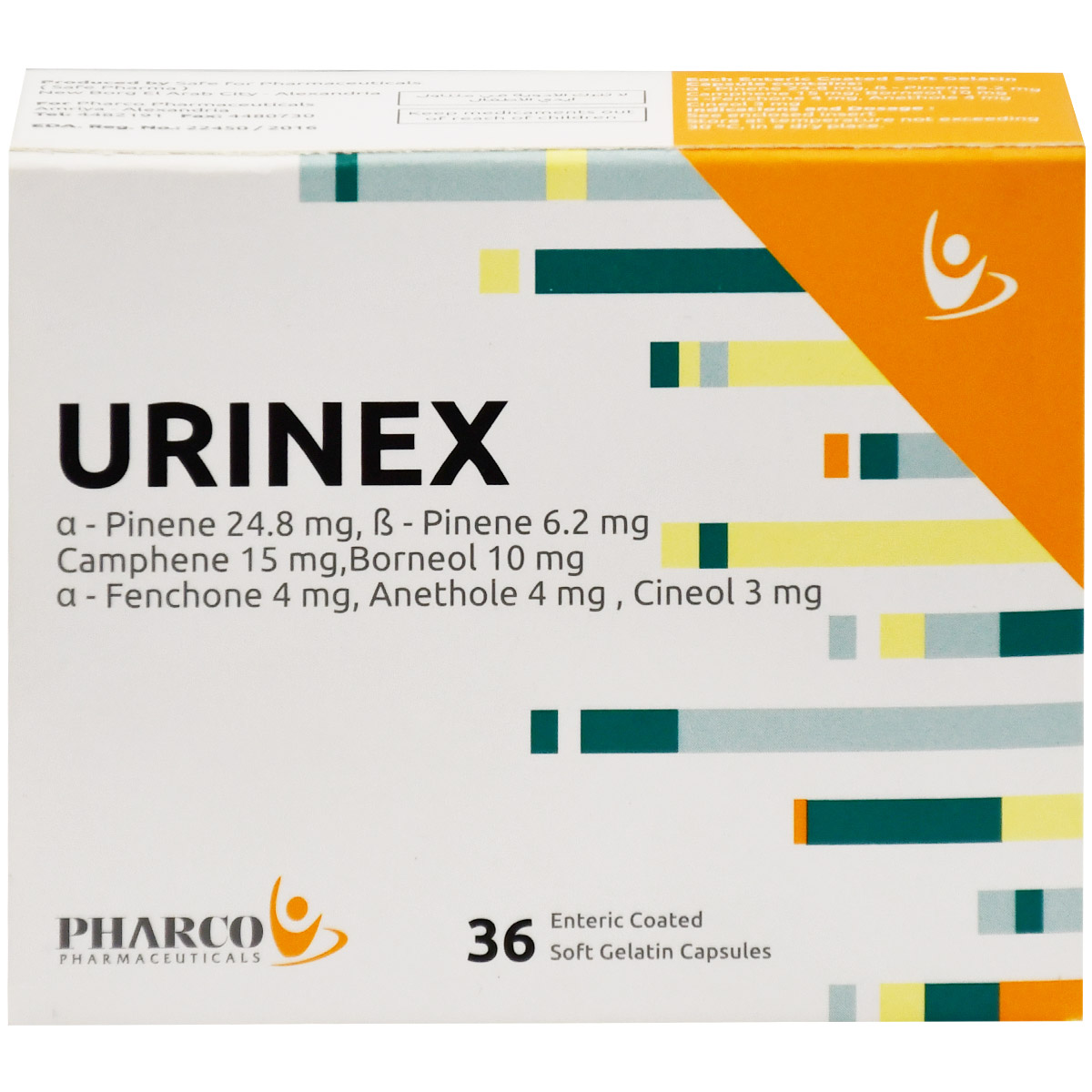 Urinex 36 Soft gelatin Capsules image number 0