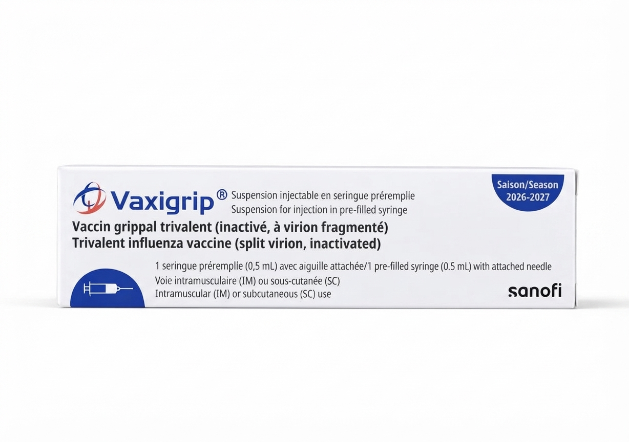 Vaxigrip Flu Vaccine Prefilled Syringe 0.5ml (refrigerated) image number 0