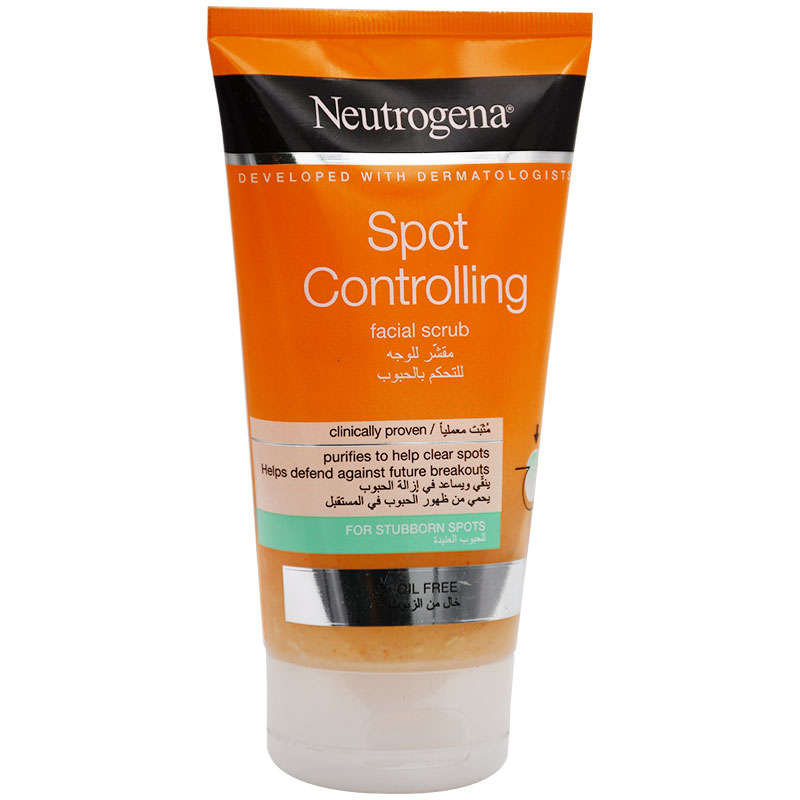 Neutrogena Spot Controlling Facial Scrub 150ml image number 0