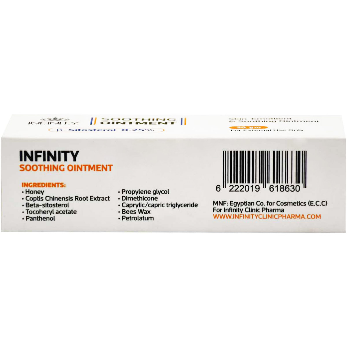 Infinity 0.25% Skin Soothing 30gm Ointment image number 1