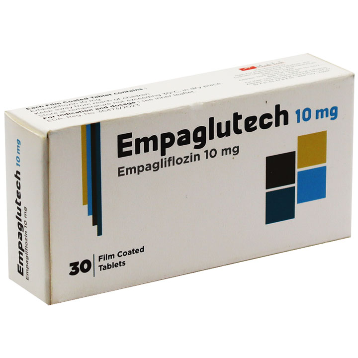 Empaglutech 10mg 30 Film Coated Tablets image number 0