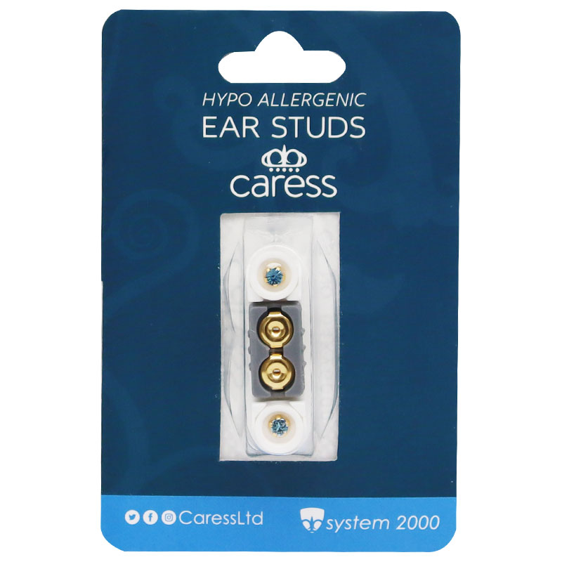 Caress Ear Studs Ruby/23 image number 0