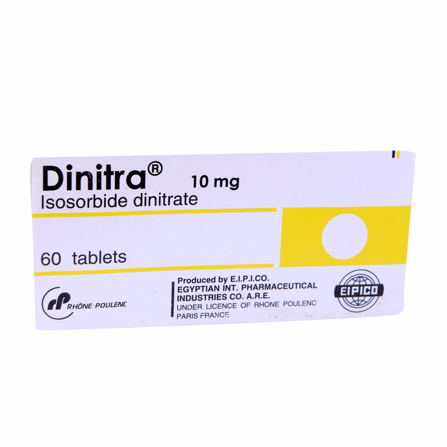 Dinitra 10mg 60 Tablets image number 0