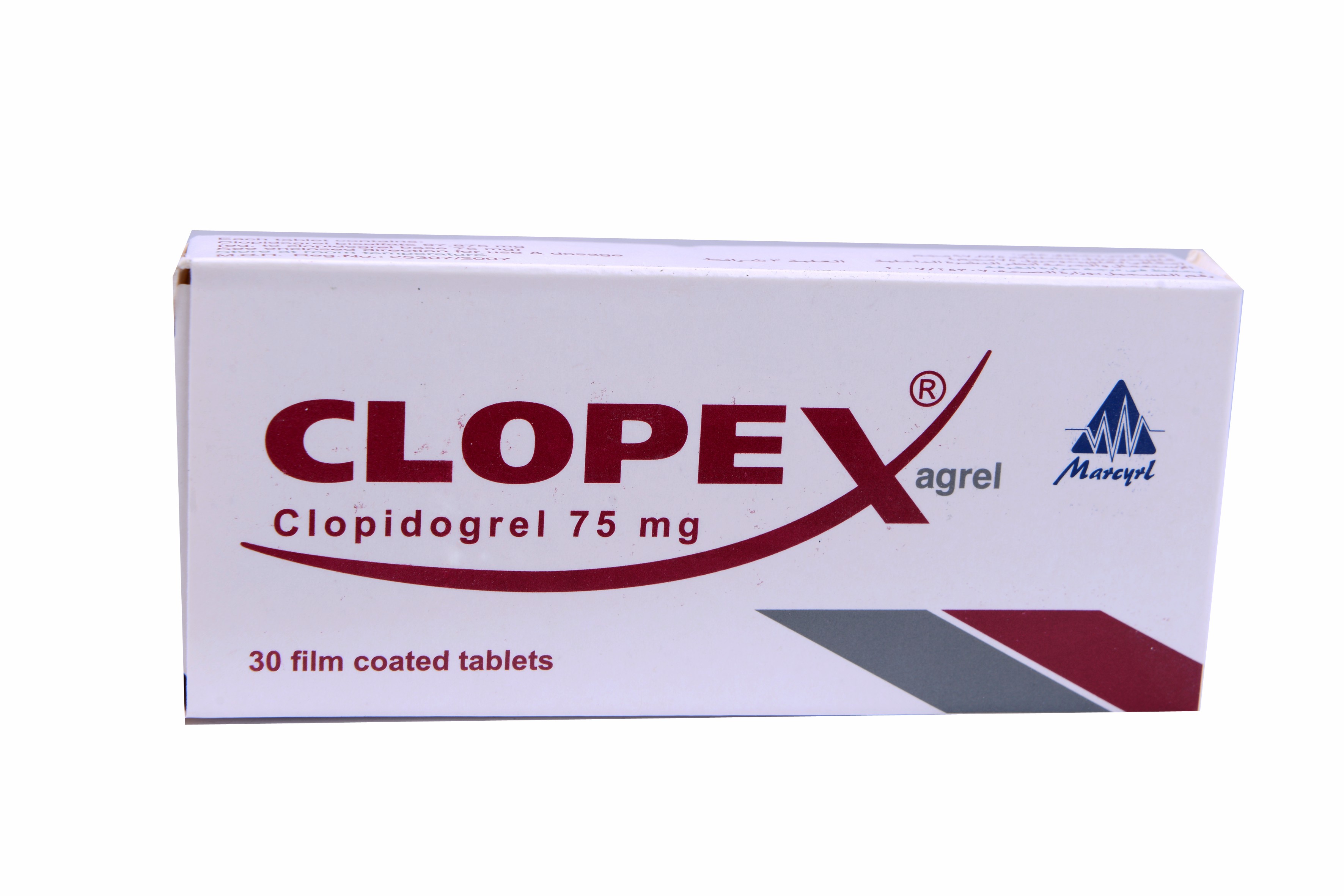 Clopex 75mg 30 Tablets image number 0