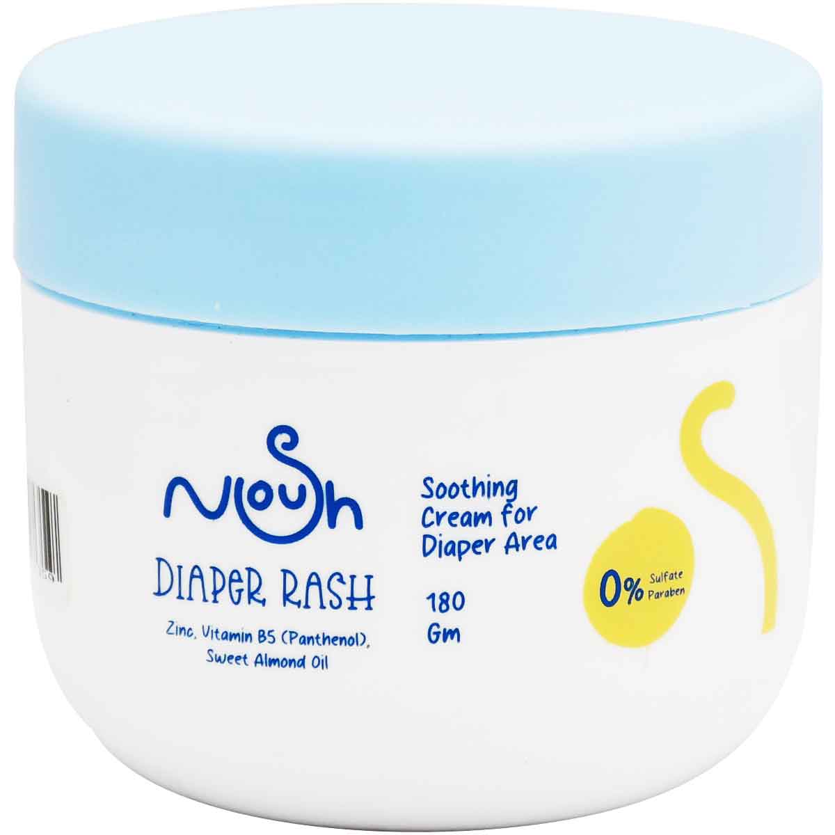 Noush Diaper Rash Soothing Cream 180 gm image number 0