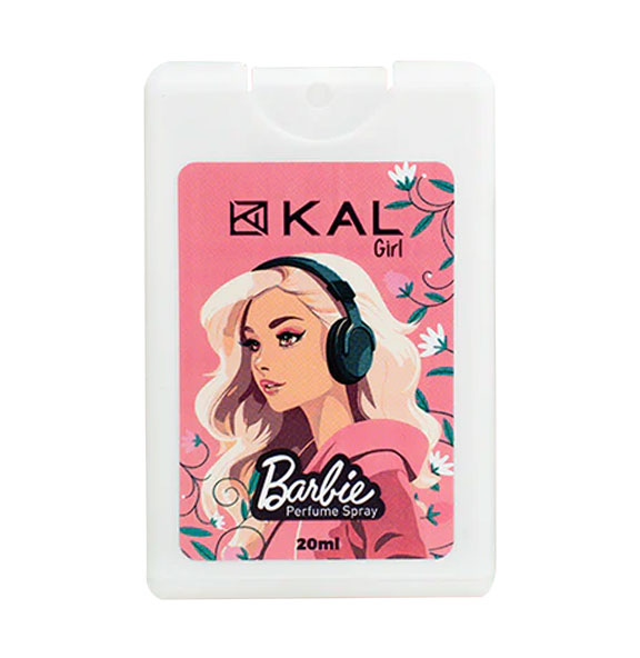 Kal Barbie Pocket Perfume Spray for Girls 20ml image number 0