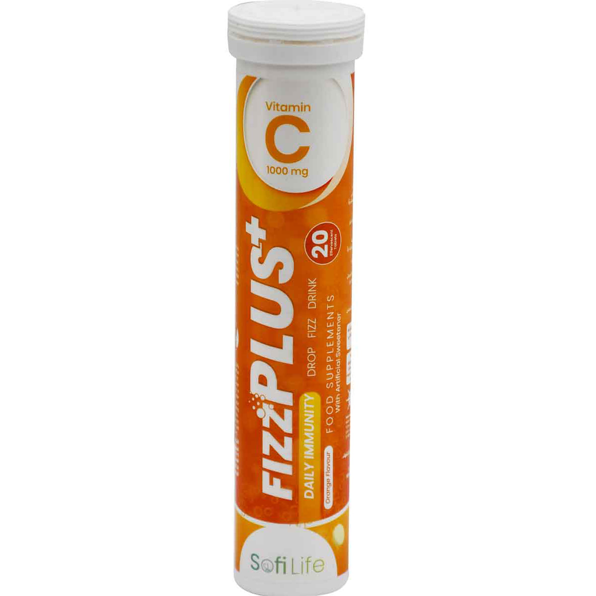 Sofi Life Fizz Plus Vitamin C 20 Effervescent Tablets image number 0