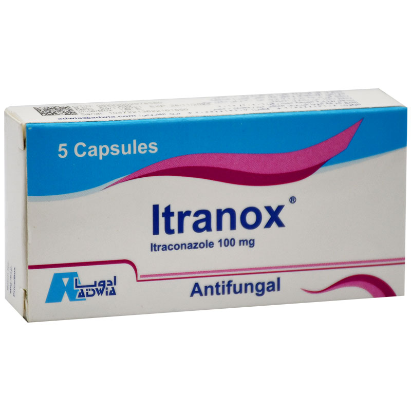 Itranox 100mg 5 Capsule image number 0