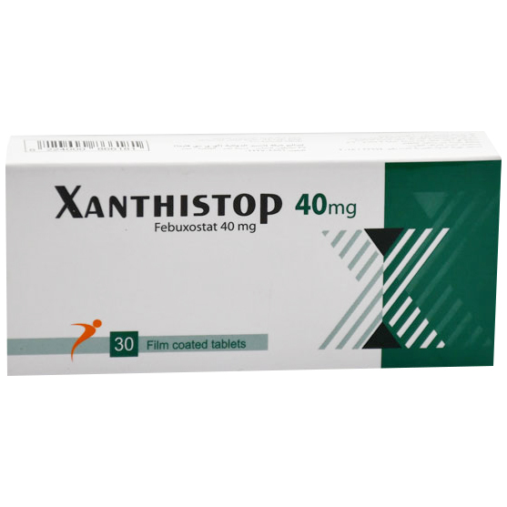 Xanthistop 40mg 30 Film Coated Tablets image number 0