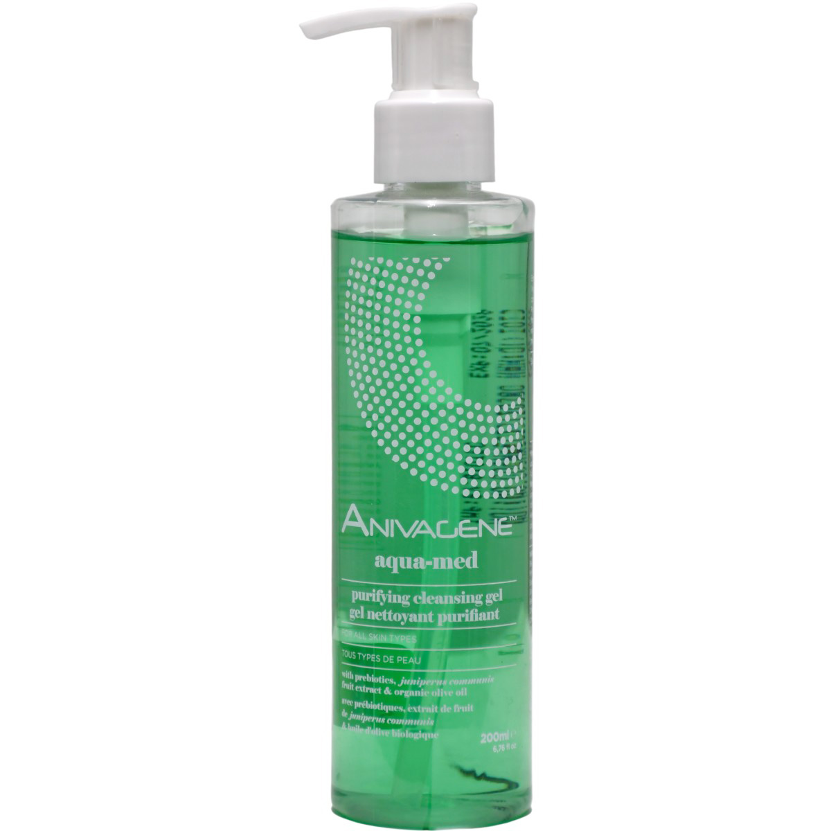 Anivagene Aqua Med Purifying Cleansing Gel 200ml image number 0