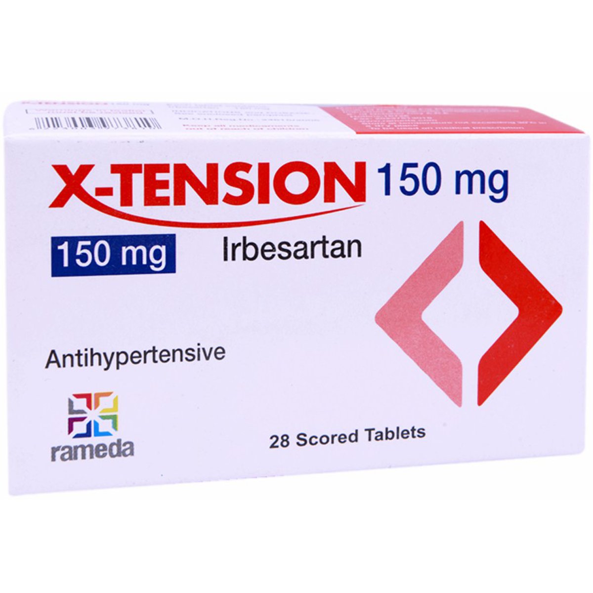 X Tension 150mg 28Scored Tab image number 0