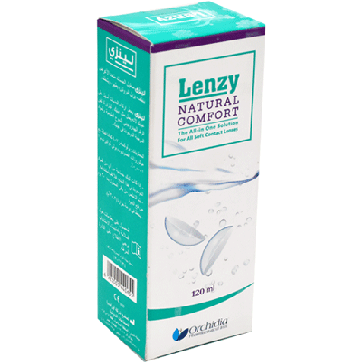 Lenzy Natural Comfort Lenses Solution 120ml image number 0