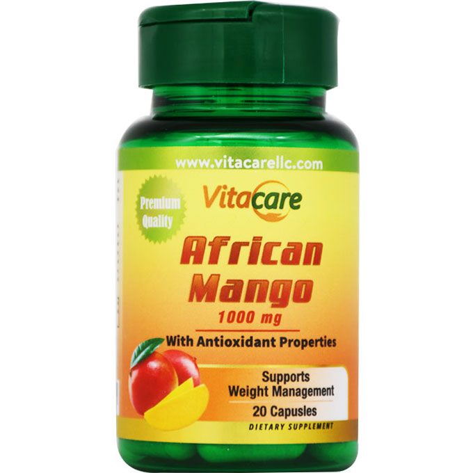 Vitacare African Mango 1000mg 20 Capsule image number 0