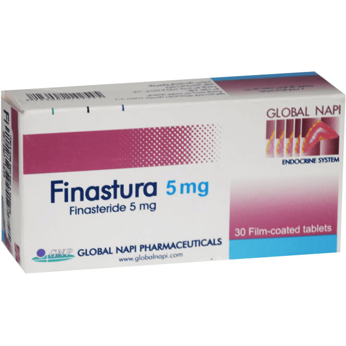 Finastura 5Mg 30/Film Coated Tablets image number 0