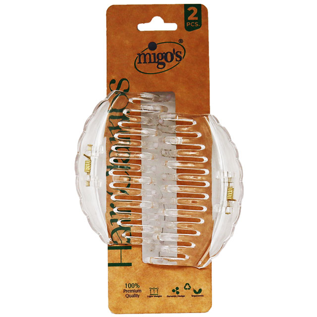 Migos Hair Clamps 2 pieces /Hcl-08568 image number 0