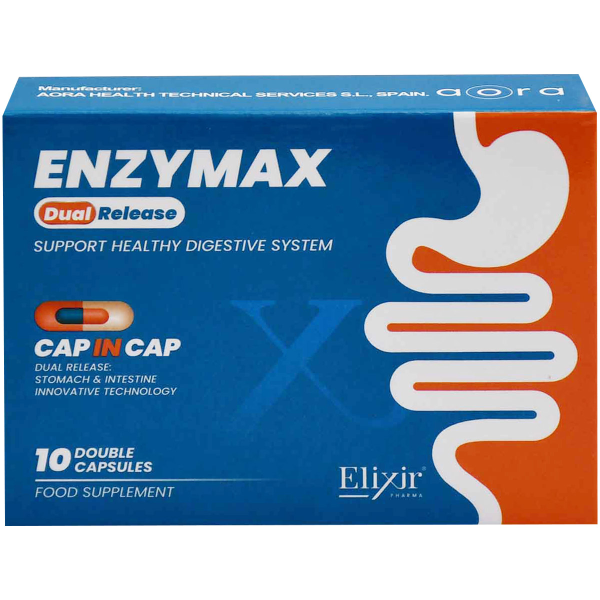 Enzymax Dual Release 10 Capsules image number 0