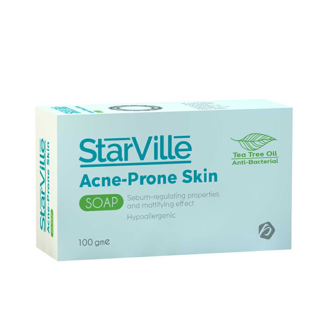 StarVille for Acne Prone Skin Soap 100gm image number 0