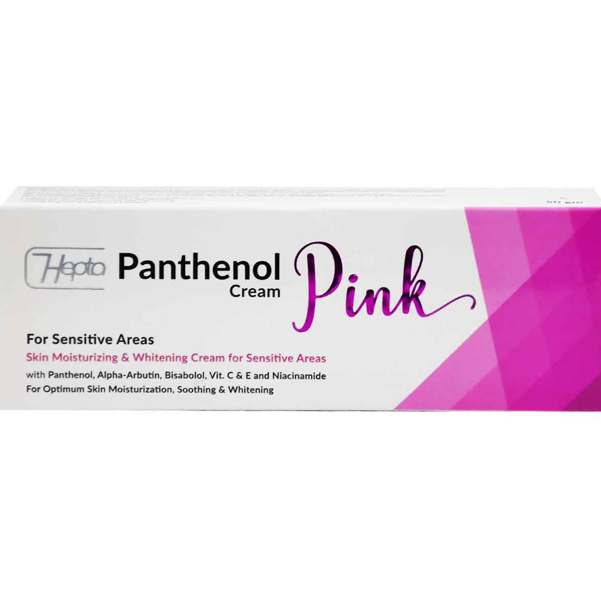 Hepta Panthenol Pink Cream 50 gm image number 0
