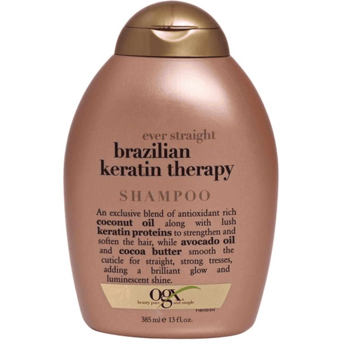 Ogx Brazilian Keratin Smooth Shampoo 385ml image number 0