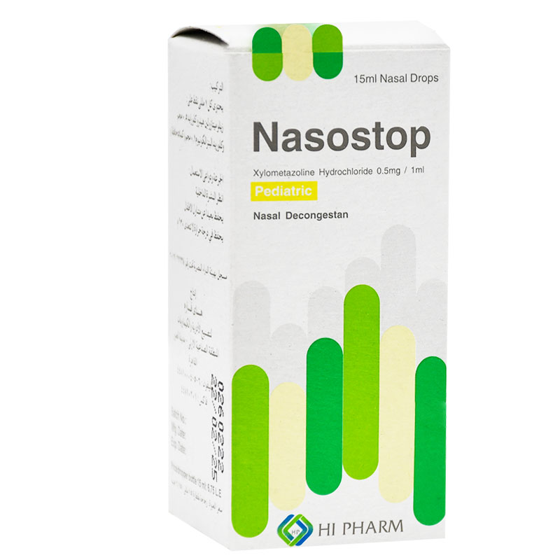 Nasostop Pediatric Nasal Drops 15ml image number 0