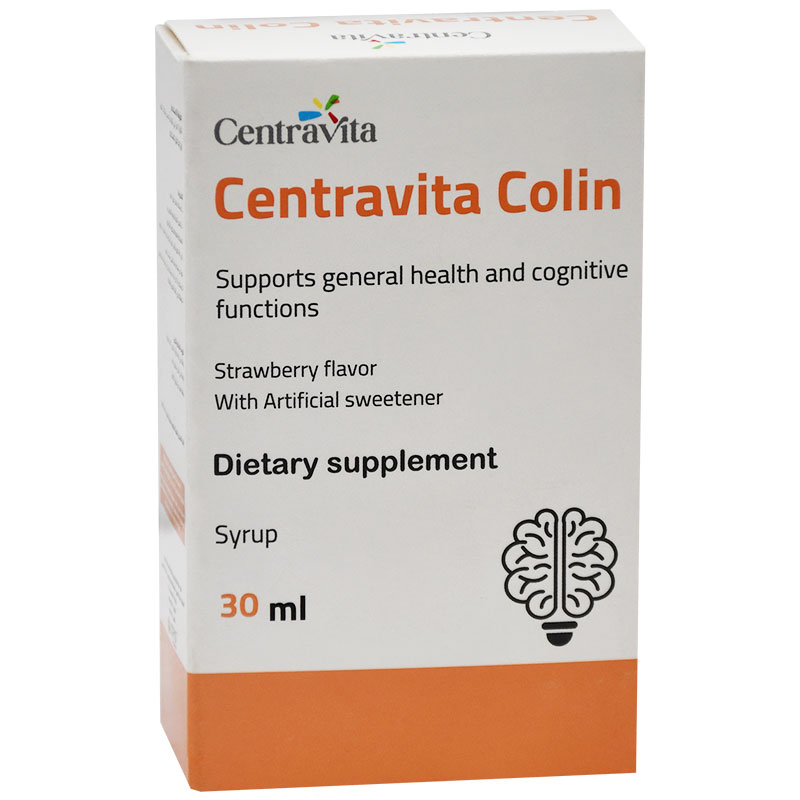 Centravita Colin Strawberry Flavor Syrup 30ml image number 0
