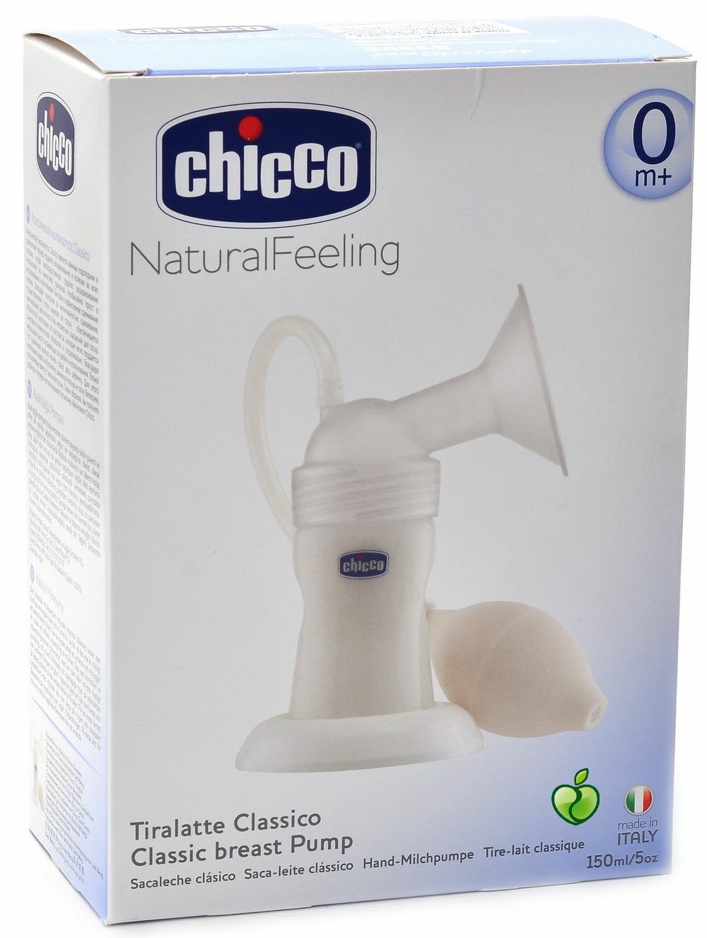 Chicco Classic Breast Pump W.Bottle 150 image number 0