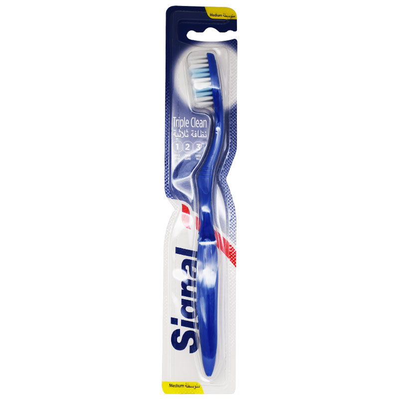 Signal Triple Clean Tooth Brush Medium image number 0