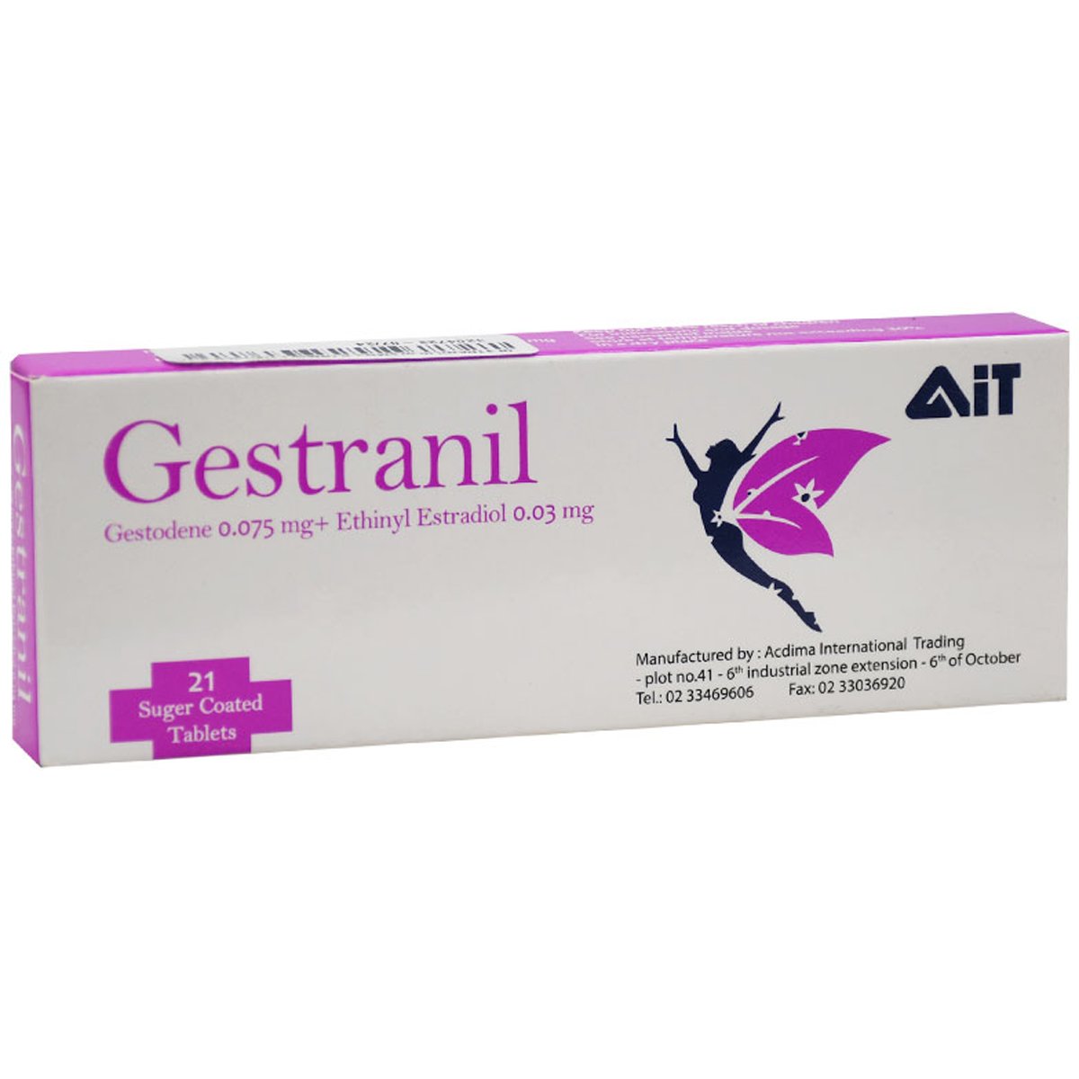 Gestranil (0.075mg+0.03mg) 21Tablet image number 0