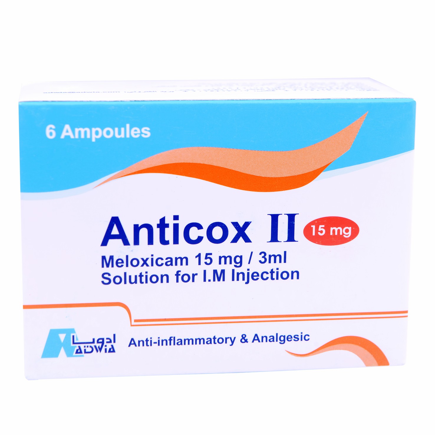 Anti Cox II 15mg 6 Ampoules image number 0