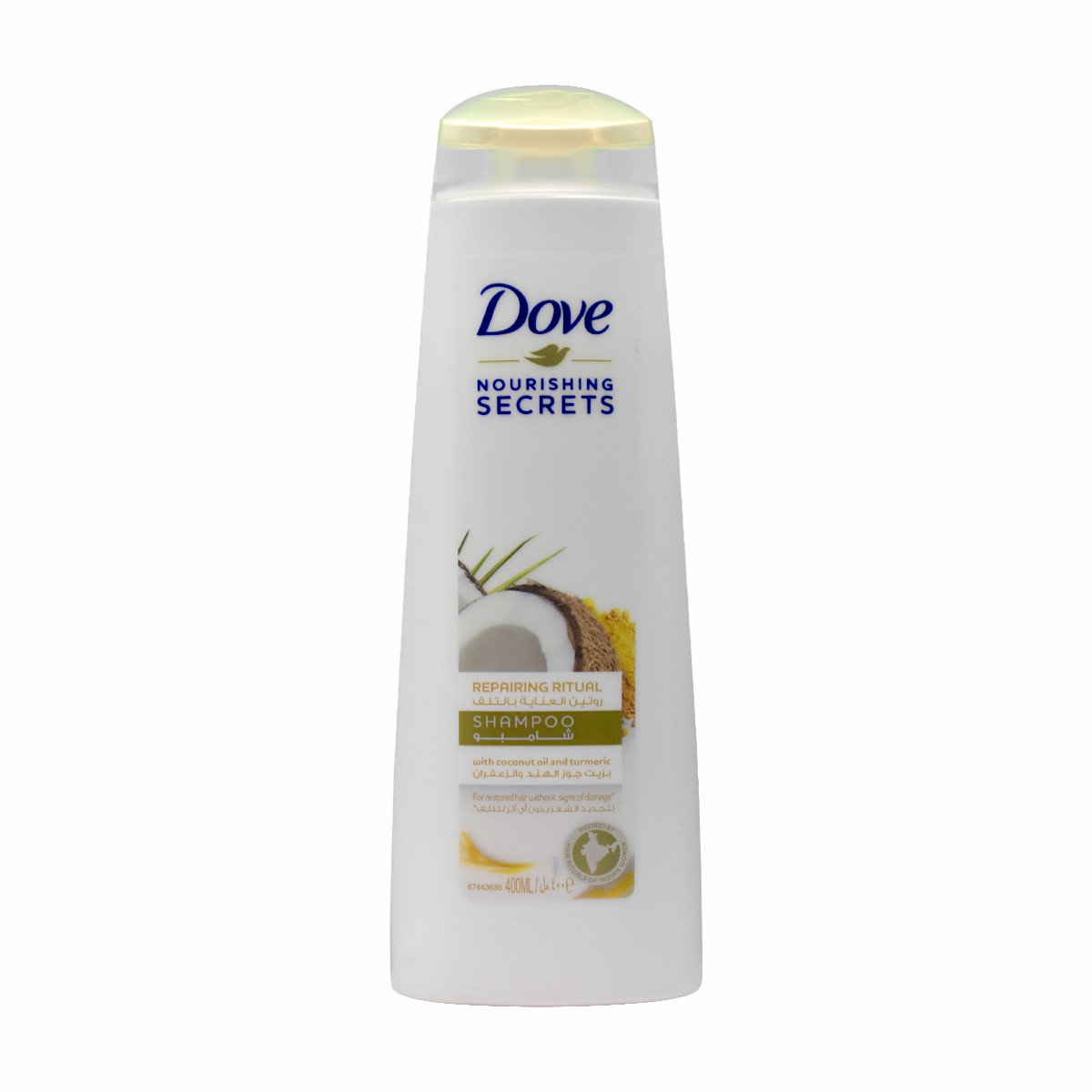 Dove Nourishing Secrets Repairing Ritual Shampoo 400ml image number 0