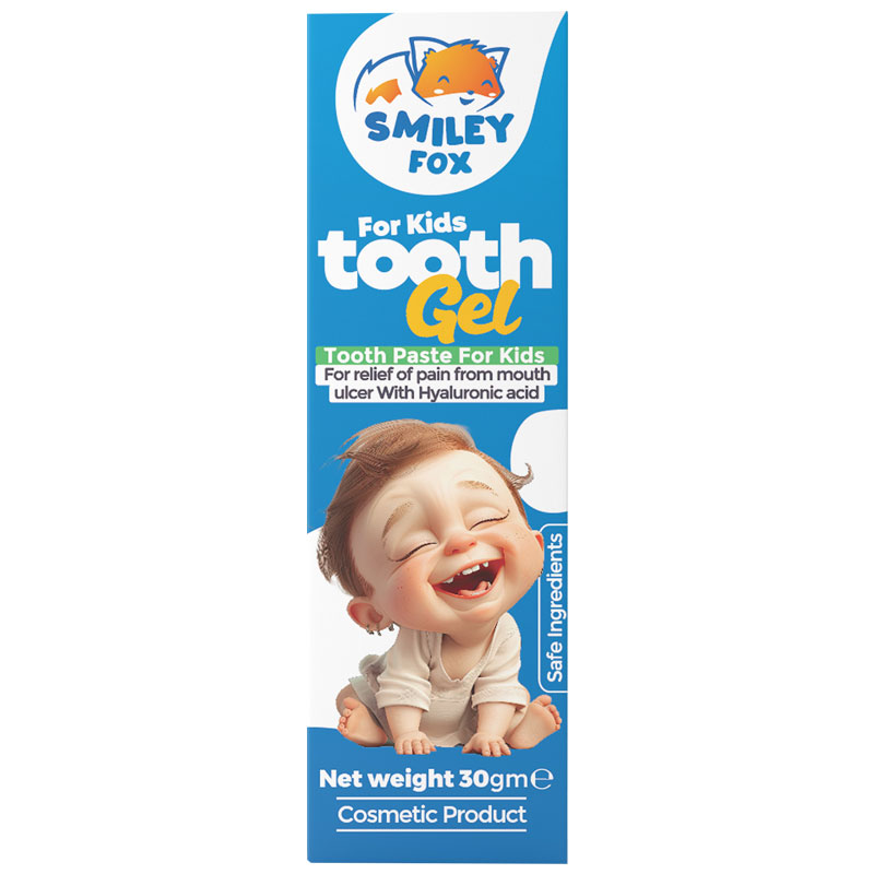 Smiley Fox Kids Tooth Gel 30 gm image number 0