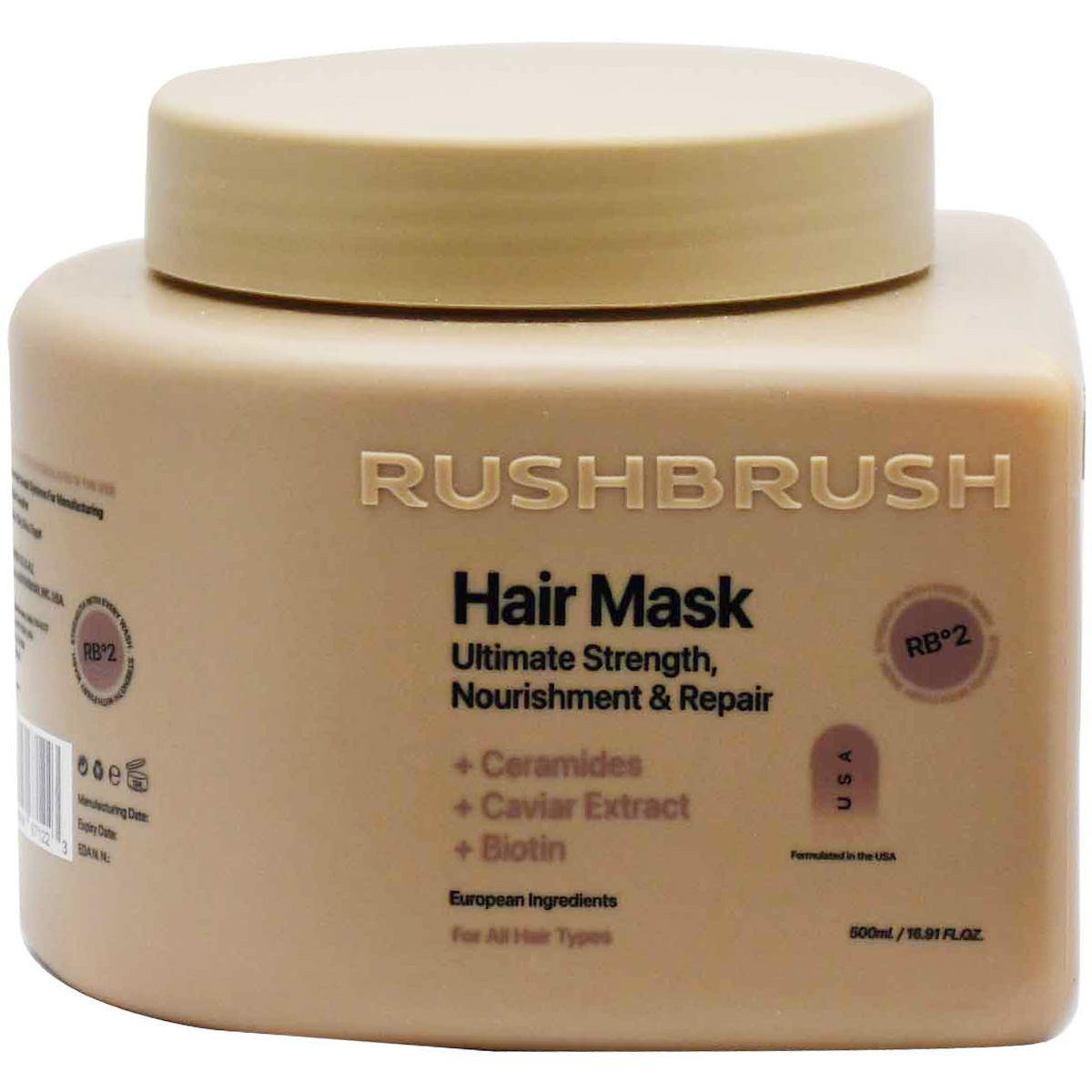 Rush Brush RB&deg;2 Nourishment and Repair Hair Mask 500 ml image number 0