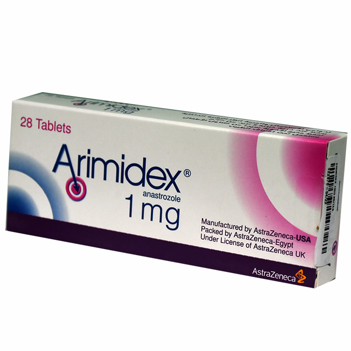 Arimidex 1mg 28 Tablets image number 0