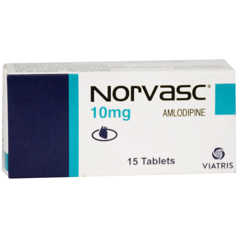Norvasc 10mg 15 Tablets image number 0