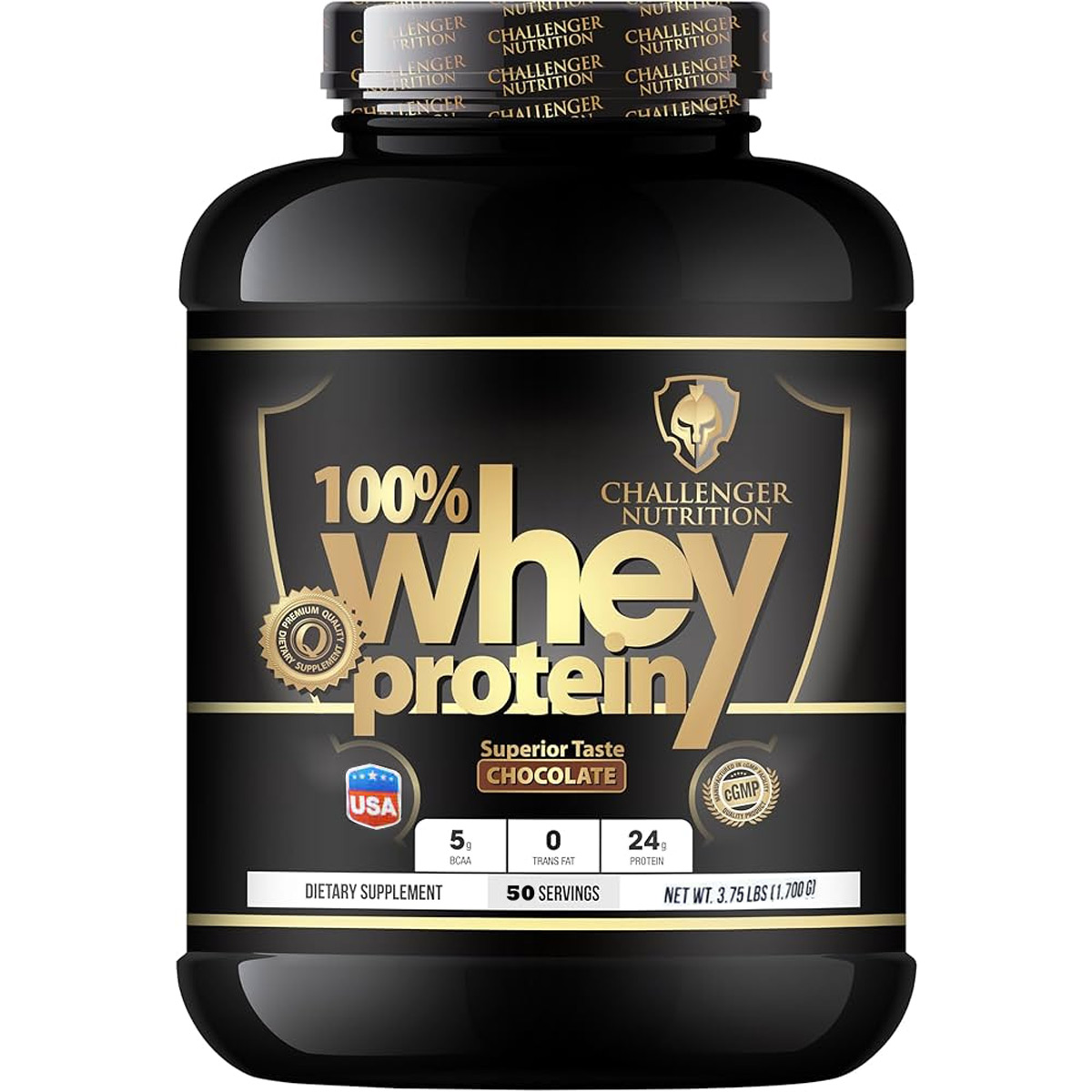 Chanllenger Nutrition Whey Protein Chocolate 1700 gm image number 0